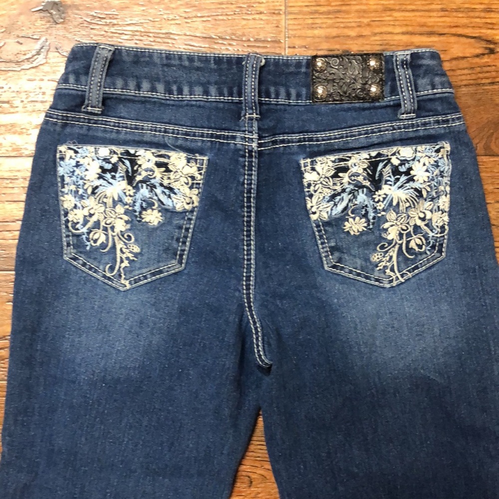Style & CO. Petite Boyfriend Premium Jeans